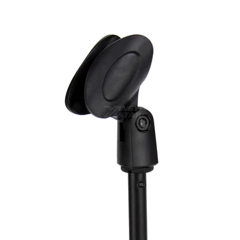 Apvalaus Pagrindo Darbalaukio Handheld Microphone Stand Sunkiųjų Stalas Laidinio Mic Turėtojas Įrašą Reguliuojamas Aukštis RODE NT3 NT4 M3