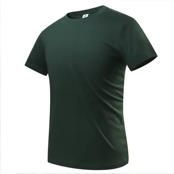 Apvalios Kaklo marškinėliai LOGO Užsakymą Vasaros Marškinėliai Medvilniniai Siuvinėjimo Vyrų Ir Moterų Mados Viršūnes Drabužių Individualų WESTCOOL