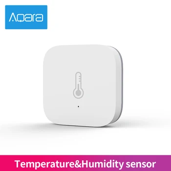 Aqara Zigbee Bevielio Temperatūros Ir Drėgmės Jutiklis Smart Home Rinkinys Termometras Su Drėgmėmačiu Mijia Temperatūros Ir Drėgmės Jutiklis
