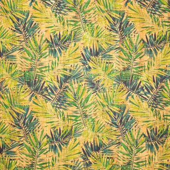 Arekų Palmių lapai modelis portugalijos Kamštinė Medžiaga, kamštienos audinių, kamštienos lapas, natūrali medžiaga, COF-242