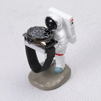 Astronautas Statula Akiniai Stovas universali Atlikti mobiliojo ryšio Telefono / Akiniai / Penholder Namų Darbastalio Apdaila