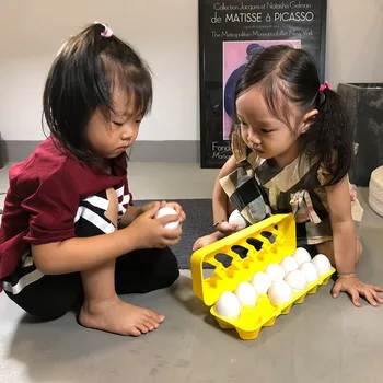 Atitikimo Kiaušiniai - Bamblys Žaislai - Švietimo Color & Pripažinimo Įgūdžių Tyrimas Žaislai