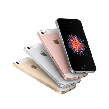 Atrakinta Apple iPhone SE Mobilieji Telefonai LTE 4.0' 2 GB RAM, 16/64GB ROM Chip A9 iOS 9.3 Dual-core pirštų Atspaudų Mobilus Telefonas