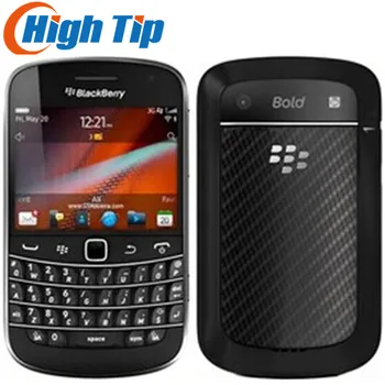 Atrakinta Originalus BlackBerry 9900 Bold Touch, Mobilusis Telefonas, Vidinė 8GB Atmintis, 3G, 5MP Kamera, Restauruotas Išmanųjį telefoną