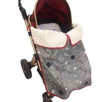 Atsparus vandeniui Baby Automobilių Sėdynės Padengti 75*75cm Žiemos Vėjo Vežimėlis Antklodė Baby Wrap Vaikiška Antklodė Antklodė Miego Universalios