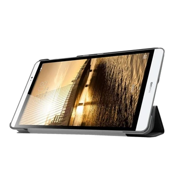 Atveju, Huawei MediaPad M2 M2-801W M2-803L,PU Odos Padengti Huawei M2 8.0 Tablet Funda Slim Magnetinio Smart Apsauginį kiautą