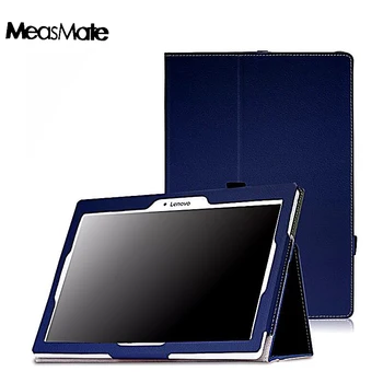 Atveju Lenovo Tab 2 X30L X30F 10.1 PU Odos Stovėti Folio Stand Atveju A10 A10-30 A10-30F Tablet Atveju padengti Lenova fundas