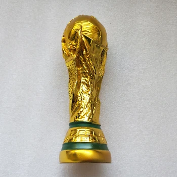 Aukso Spalvos Derva Pasaulio Taurės Futbolo Čempionas Suvenyrų Talismanas Žaislas