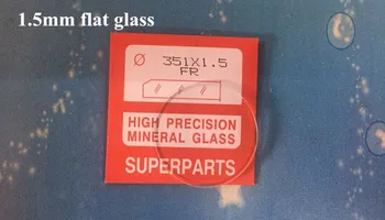 Aukšto Tikslumo 1,5 mm Storio Žiūrėti Kristalų Butas Turas Mineralinis Stiklas 16.1~40mm Dydžio