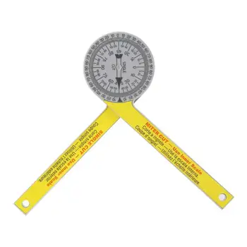 Aukšto tikslumo Lygis Kampo Daviklis Valdovas Medienos apdirbimo Dial Matlankis ABS Inclinometer Goniometer Matavimo Prietaisai
