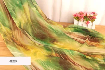 Aukštos kokybės 30D atspausdintas šifono šilko pavasario/vasaros suknelės, šilkinės skarelės Kinijos drabužių audinio