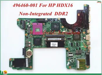Aukštos Kokybės 496460-001 HP HDX16 Nešiojamas Plokštė PGA478 Ne Integruotą DDR2 Patikrintas&Bandymo Vaizdo įrašų Palaikymas