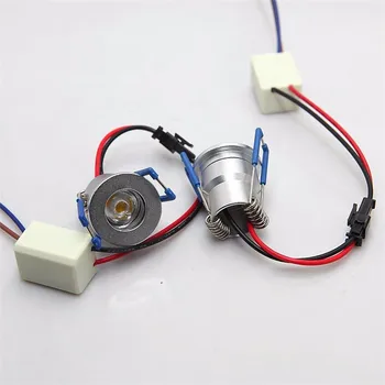Aukštos Kokybės DC12V 3W Pritemdomi Mini LED Downlight mini LED Spot šviesos diodų (LED Lubų šviestuvas