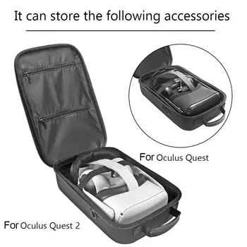 Aukštos Kokybės EVA Saugojimo Bylos Apsauga, Krepšys VR Akinius Organizatorius Oculus Quest All-in-one VR Saugojimo Krepšys Oculus Quest 2