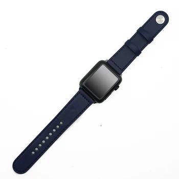 Aukštos Kokybės Odos Kilpa Dirželis Apple Watch Band 42mm 44mm 