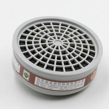 Aukštos kokybės respiratorius dujokaukę A-8 7702 Nustatyti apsaugine kauke, Grafiti, dažymas purkštuvu, pesticidų pramonės saugos dujokaukę