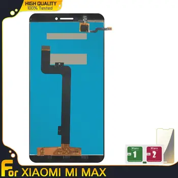 Aukštos Kokybės Testuotas Darbo Xiaomi Mi Max LCD Mi Max 1 Lcd Ekranas Jutiklinis Ekranas skaitmeninis keitiklis Asamblėjos atsarginės Dalys
