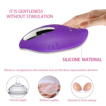 Aukštųjų technologijų slaptas belaidžio nuotolinio valdymo vibratorius, 10-speed nešiojami klitorio stimuliatorius apatiniai vibracijos kiaušinių sekso žaislas