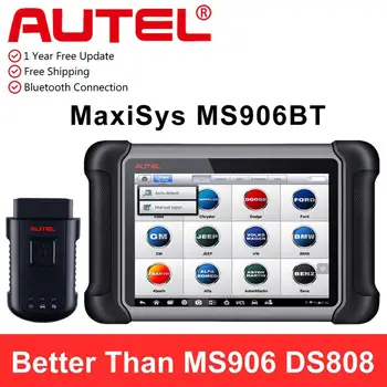 AUTEL MaxiSYS MS906BT OBD2 OE Lygio Auto Diagnostikos Kodų Skaitytuvų, ECU Kodavimas