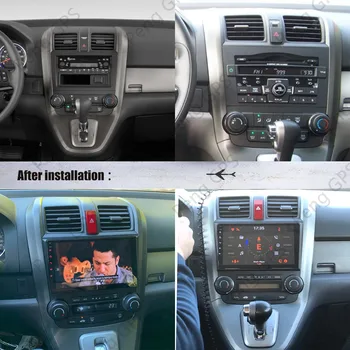 Automobilio multimedijos grotuvo Honda CRV 2006 m. 2007 m. 2008 m. 2009 -2012 Stereo 