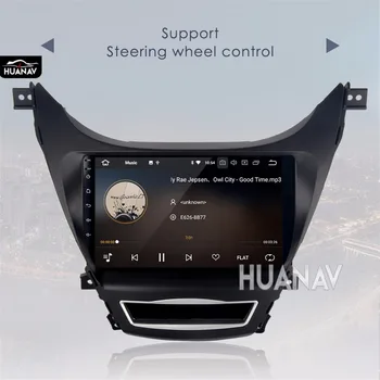 Automobilio radijo, GPS navigacija Hyundai Elantra 2012-m. 2 din automobilio radijo car gps autoradio Android 8.0 4G+32G