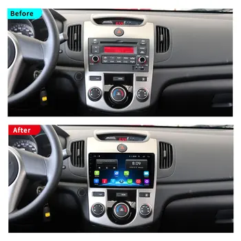 Automobilio Radijo Kia Cerato 2 TD 2008-2013 m. Automobilio Multimedijos Vaizdo Grotuvas, Navigacija, GPS Android 8.1 Nr. 2din 2 Din Car Dvd Grotuvas