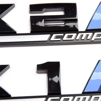 Automobilio Stilius 3D ABS M Konkurencijos Lipdukas Logotipas Ženklelis BMW X1 X2 X3 X4 X5 X6 M1 M2 M3 M4 M5 M6 E36 E39 E46 Automobilių Reikmenys