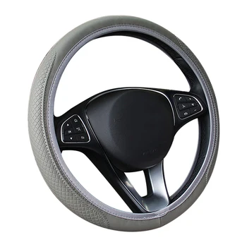 Automobilio vairas padengti priešslydžio sistema dilimui odinis vairas protector, 5 spalvų akių forma automobilio salono