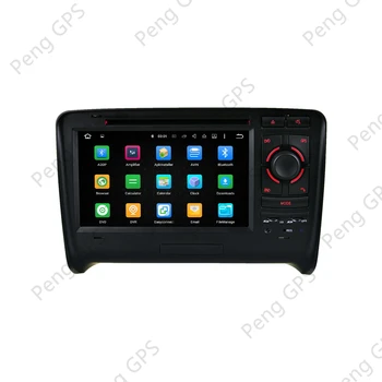 Automobilis Stereo-Audi TT 2006-2011 Android 10.0 Radijo Multimedija IPS Lietimui jautrų ekraną, GPS Navigaciją Headunit DVD Grotuvas, WIFI Carplay