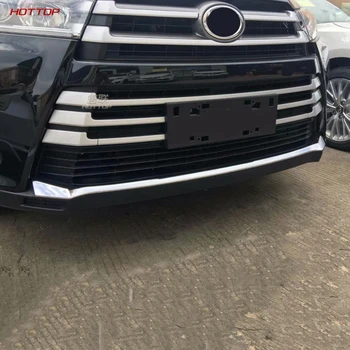Automobilių Aksesuarų, Apatinio Bamperio Slysti Liejimo Padengti Apdaila Garnyras Toyota Highlander Kluger 2017 M. 2018 M. 2019 M.