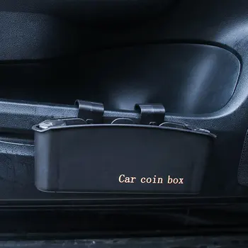 Automobilių Automatinis Durų Pusėje Kabo Šiukšlių Monetos Atveju Plastikiniai Telefono Laikiklis Laikymo Dėžutė auto accessories