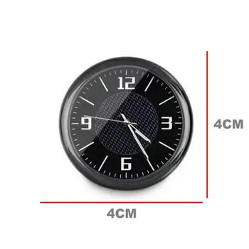 Automobilių Laikrodis Logotipą, Priedai prietaisų Skydelio interjero Puošmena Citroen C4, C5, C3 C2 C4L C1-C6 DS3 DS4 DS5 DS7 C-Elysee C3-XR