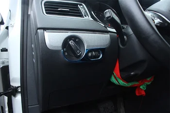Automobilių lipdukai Nerūdijančio plieno medžiagos, automobilių žibintai įjungti dekoratyvinis langelį Volkswagen vw Jetta 6 MK6