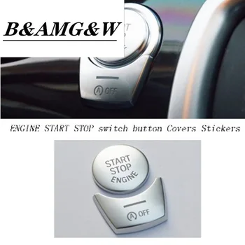 Automobilių Optikos Priekiniai Įspėjamoji Lemputė mygtuką Lipdukai Dekoratyvinis Rėmelis Padengti Apdaila BMW 5/6/7 serijos f10 GT F07 yra f01 auto Priedai