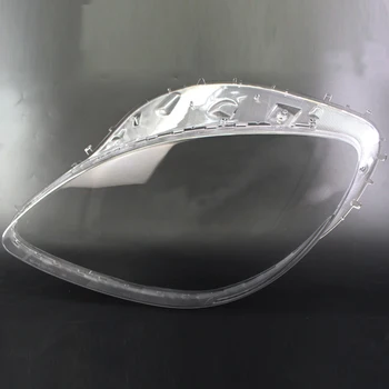 Automobilių Priekinių Žibintų Padengti Chevrolet Corvette C6 Žibintų lempų gaubtų Lampcover priekinio Žibinto šviesos Apima Shell stiklo 2005-2013