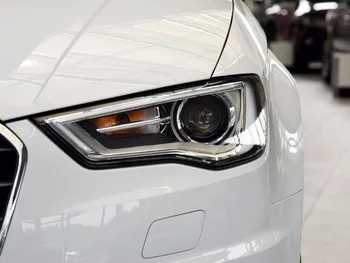 Automobilių Žibintų Objektyvas Audi A3 2013 m. m. m. 2016 Automobilių Žibintų dangtelis priekinio Žibinto Sklaidytuvo Auto Korpuso Dangtelio