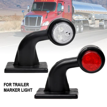 Automobilių Žibintų Sunkvežimių Pusėje Šviesos diodų (Led) Sunkiųjų Sunkvežimių Priekabos Juosmens Šviesos diodų (LED) Žibintai Priekabos Juosmens Priekabos Šviesos