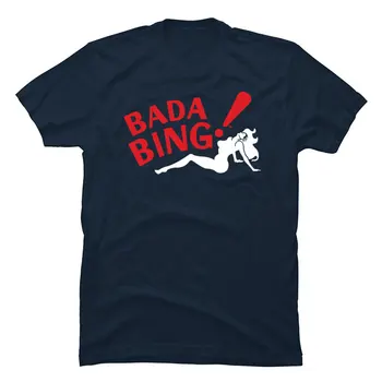 Bada Bing Mergina Pinup Tshirts Buffy Vampire O-Kaklo Top marškinėliai Laisvalaikio Vasaros Viršūnes Marškinėliai Vyrams Dovanų Medvilnės Gatvės Tees