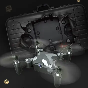 Bagažo mini drone veidrodėliai oro fotografija nuotolinio valdymo orlaiviai keturias ašis orlaivių vaikų žaislas