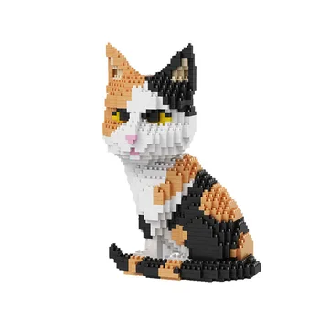 Balody 16036 Kačiukas Gyvūnų persų Katė Pet 3D Surinkimo Modelį 