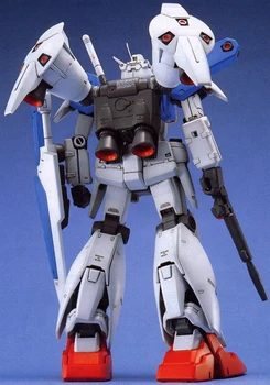 BANDAI gundam 1/100 MG RX-78 GP01Fb modelį, vaikai surinkti Robotas Anime veiksmų skaičius, žaislai