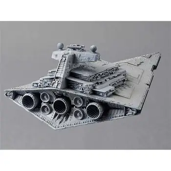 BANDAI Star Wars 1/2700000 Death Star II 1/14500 Star Destroyer Surinkimas surinkimo modelis geriausia dovana vaikams