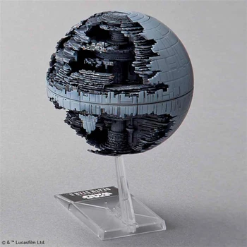 BANDAI Star Wars 1/2700000 Death Star II 1/14500 Star Destroyer Surinkimas surinkimo modelis geriausia dovana vaikams