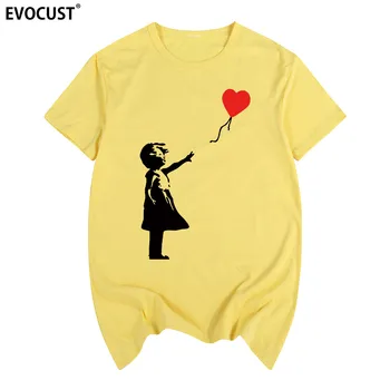 Banksy T-shirt Medvilnės Vyrų marškinėliai Naujas TEE MARŠKINĖLIUS Moterų unisex Mados