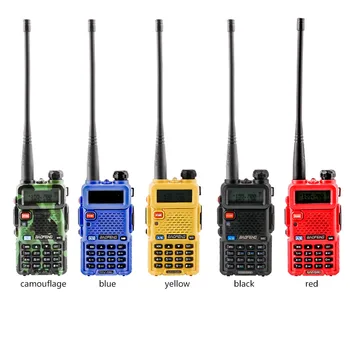 Baofeng 2021 uv 5r patogu talkie walkie specialistas su FM tai yra ctcss CDCSS VOX LED Žibintuvėlis Skaitytuvo Funkciją hf radijo siųstuvas-imtuvas