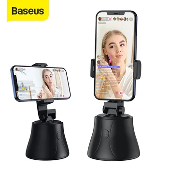 Baseus Išmanųjį telefoną Gimbal Stabilizatorius 360°Sukimosi Veido Sekimo Selfie Stovėti 