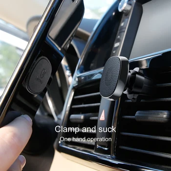 Baseus Magnetinio Automobilinis Telefono Laikiklis Suporte Celular mor kos Oro Angos Mobiliojo Telefono Laikiklis Stovėti Automobilių Mount Telefono Laikiklis iPhone