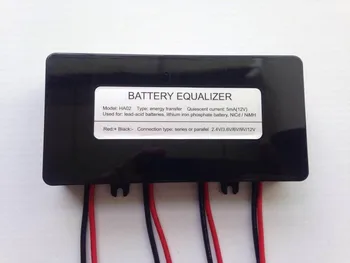 Baterija ekvalaizeris baterija balansavimas 4pcs 12V akumuliatorius prijungtas serijos 48V akumuliatoriaus sistema saulės sistemą
