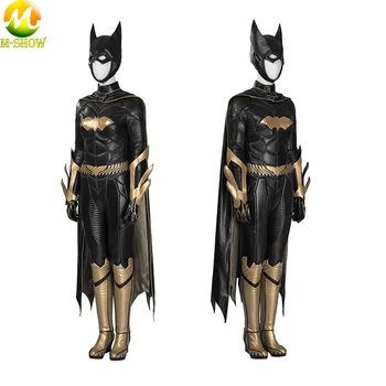 Batman: Arkham Riteris Batgirl Cosplay Kostiumas Odos Cosplay Užsakymą Jumpsuit Halloween Kostiumai Moterims