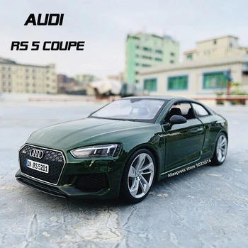 Bburago 1:24 Audi RS5 modeliavimas lydinio automobilio modelį amatų, apdailos kolekcijos žaislas įrankiai dovana